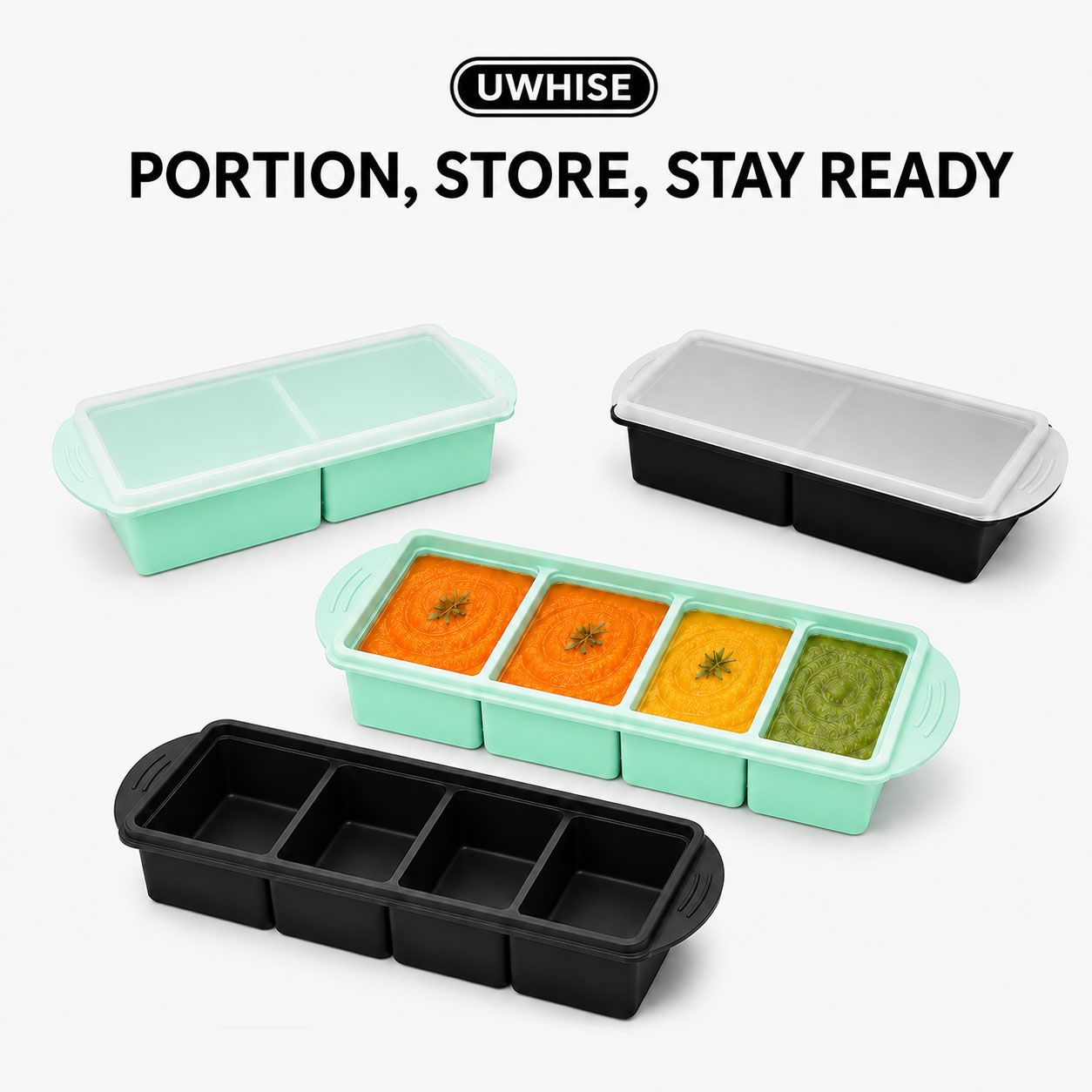 صينية تجميد الحساء من السيليكو - مراجعة Meal Prep Template وسعره