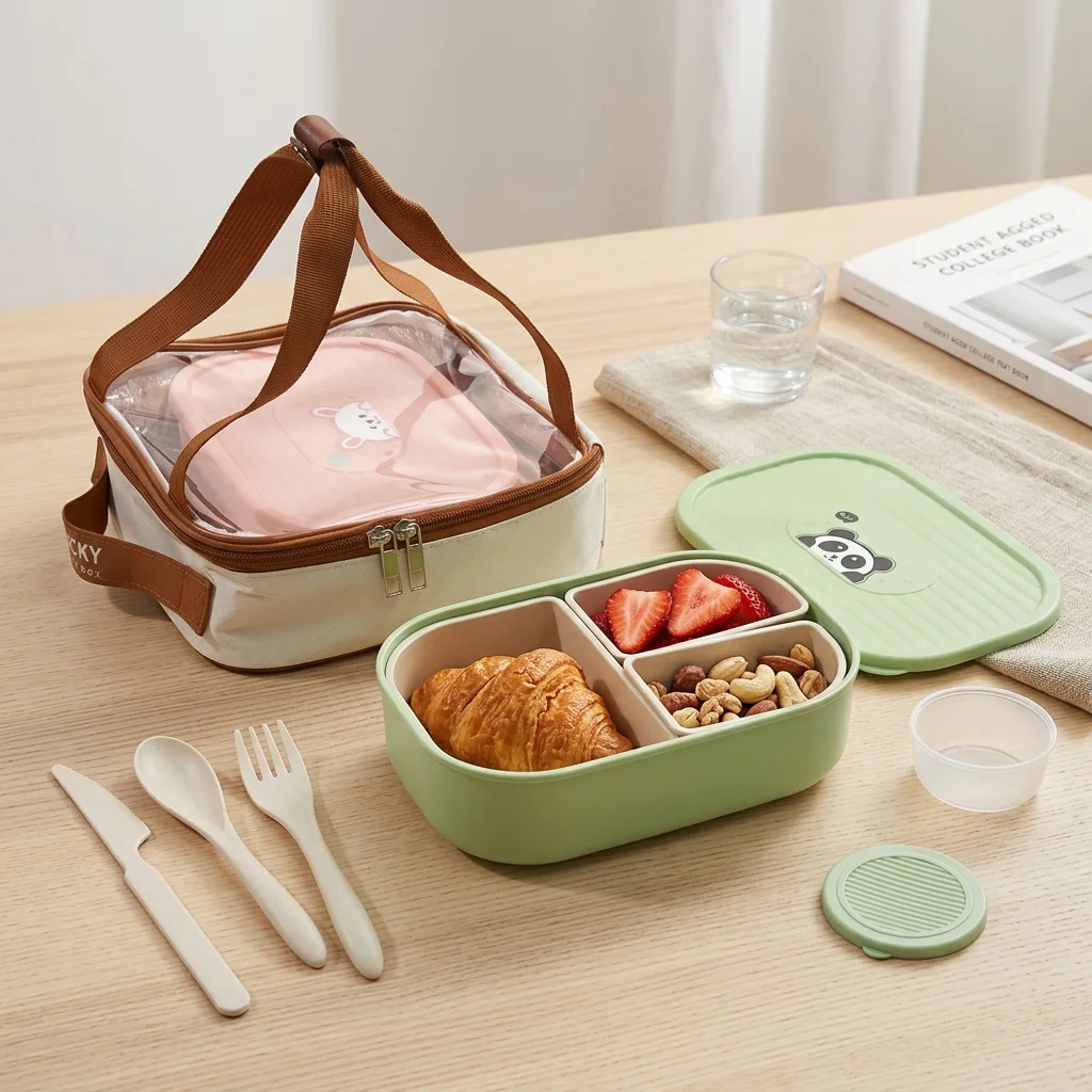 علبة طعام بنتو للأطفال مع غطاء - مراجعة Meal Prep Or Prep Meal وسعره